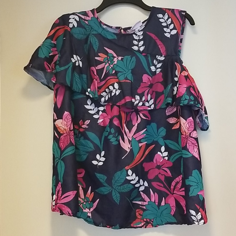 Isabel Maternity Top Floral Size Medium
